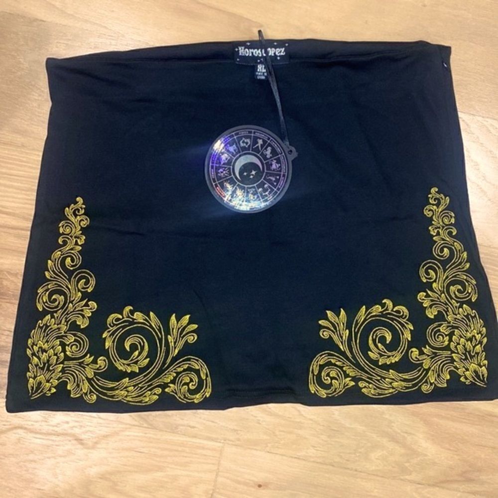 HOROSCOPEZ Bold Beauty Underbust Corset Top & Embroidered Mini Skirt Set - Picture 2 of 13